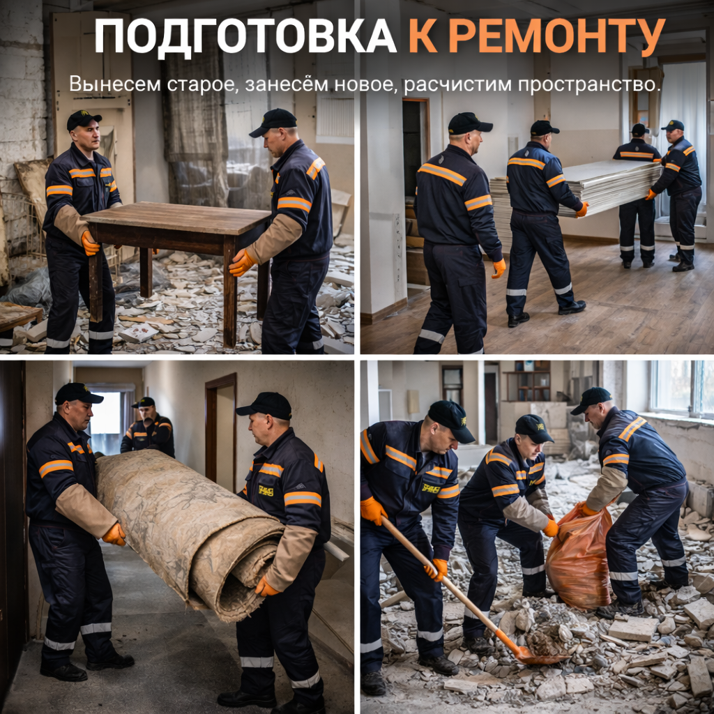 Подготовка к ремонту