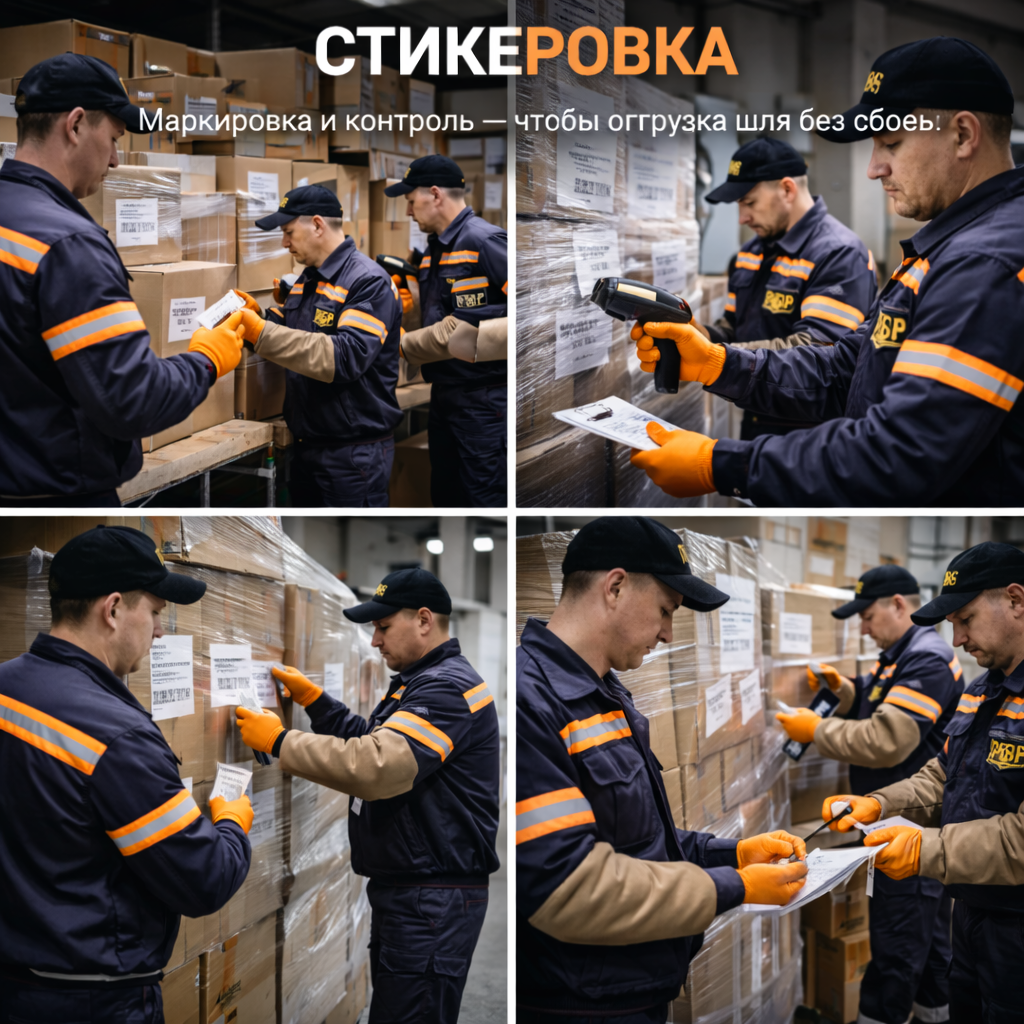 Стикировщик на складе